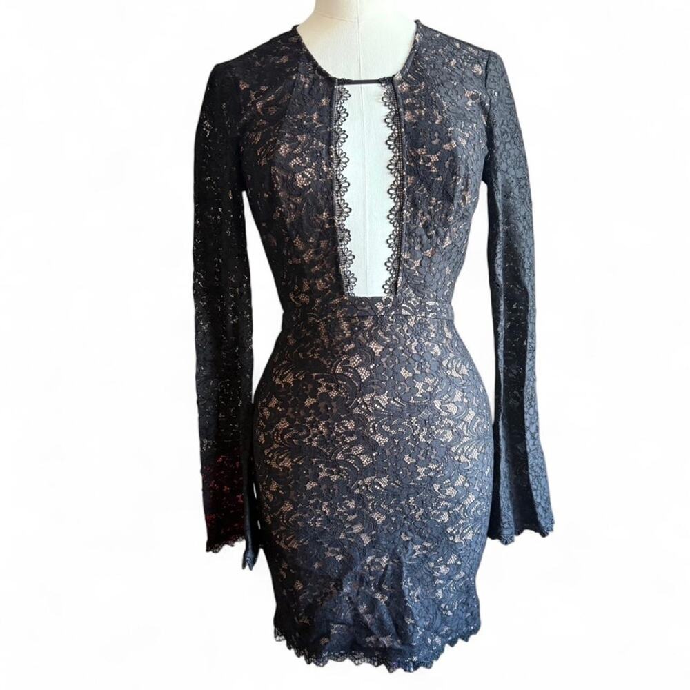 NWT The Jetset Diaries Zodiac Lace Mini Dress  (sz XS) 361